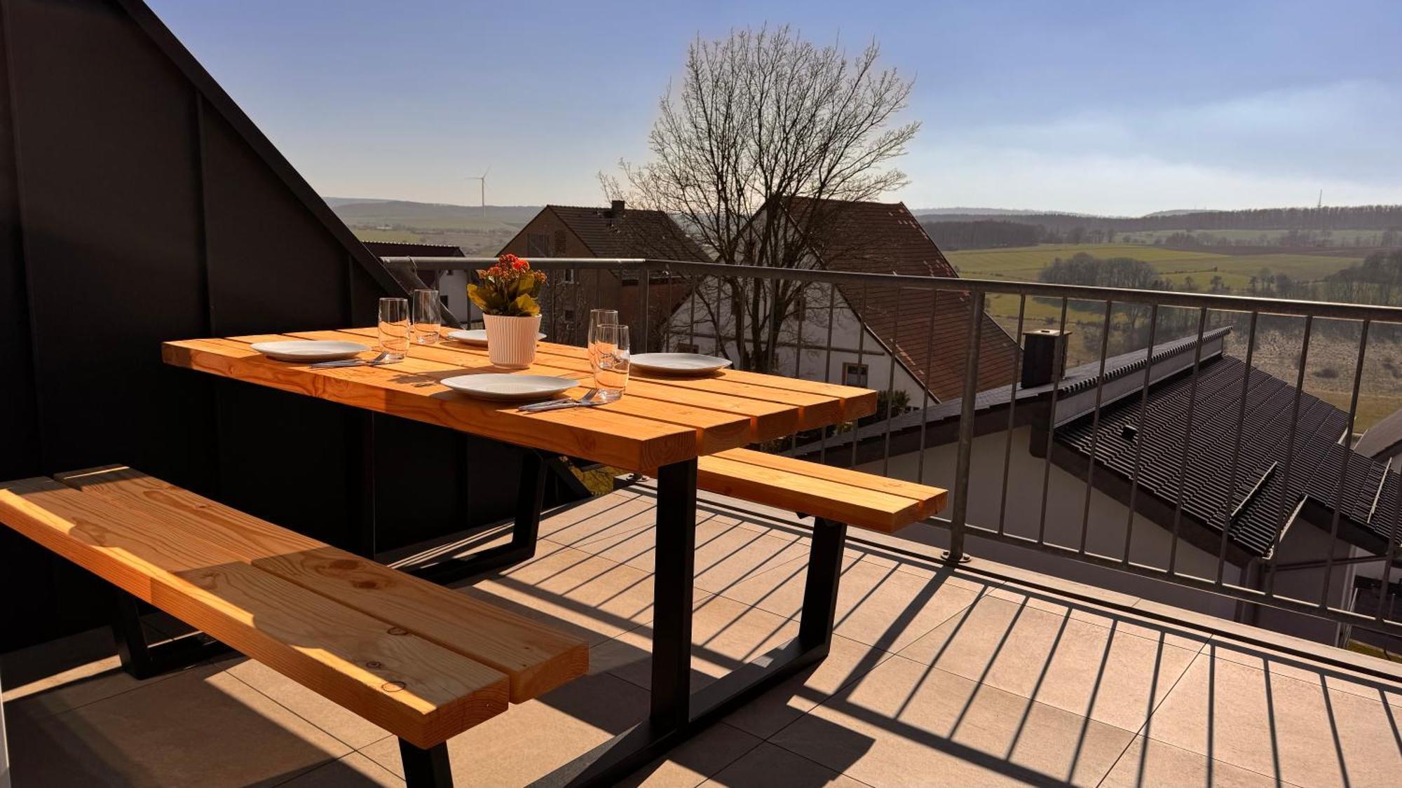 Feriendomizil Rietholzblick Apartment Bad Driburg Bagian luar foto